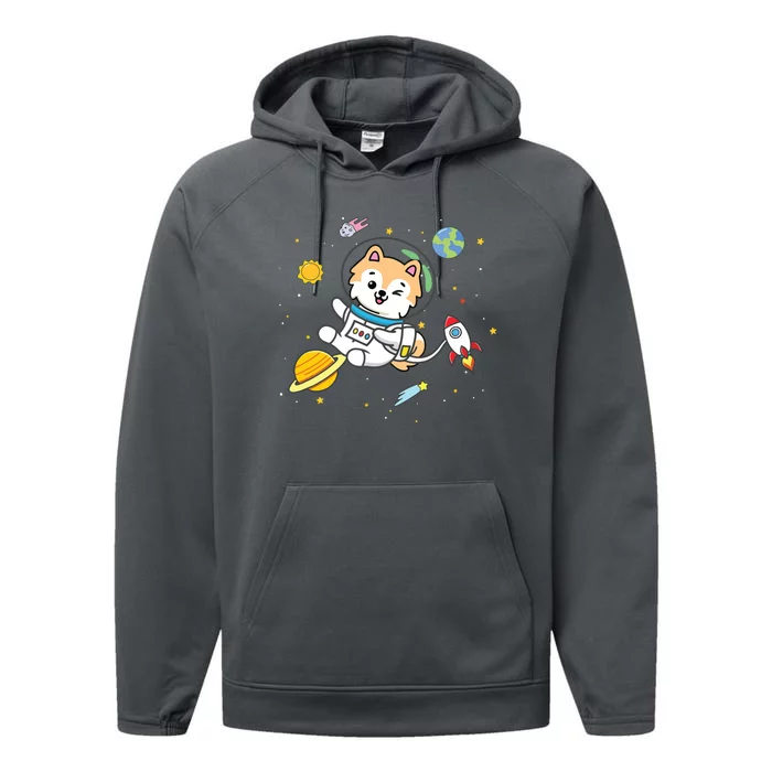 Pomeranian Performance Fleece Hoodie