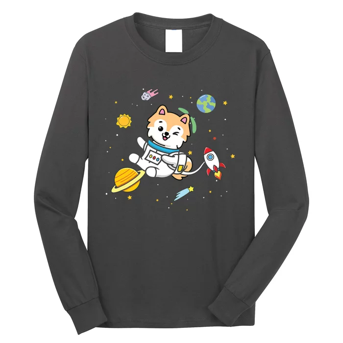 Pomeranian Long Sleeve Shirt