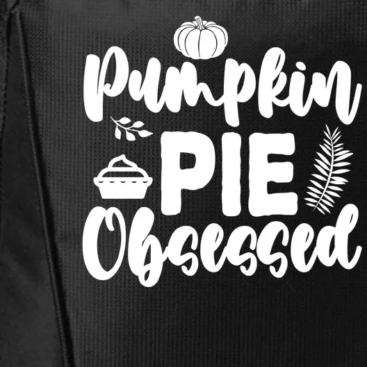 Pumpkin Pie Obsessed City Backpack