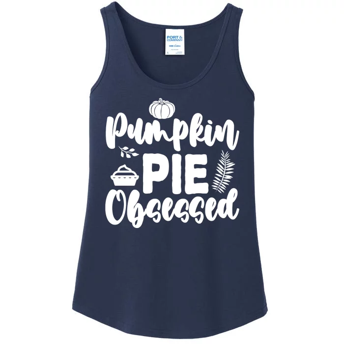 Pumpkin Pie Obsessed Ladies Essential Tank