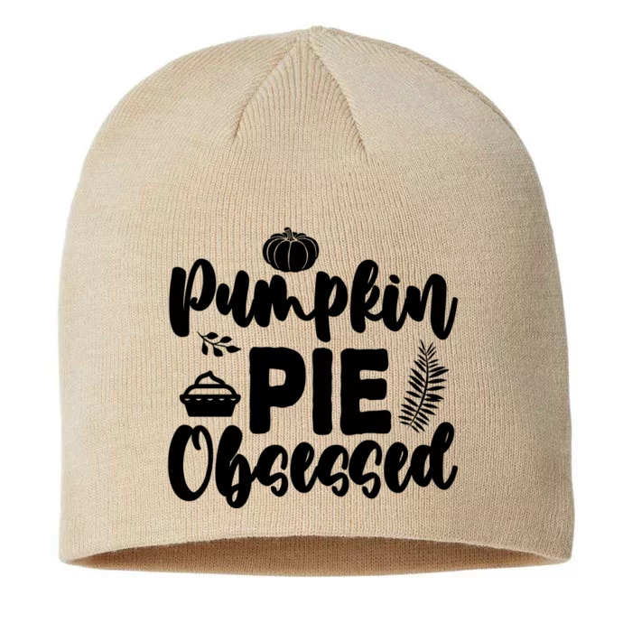 Pumpkin Pie Obsessed 8 1/2in Sustainable Knit Beanie