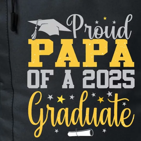 Proud Papa Of A 2025 Graduate Class Senior Graduation Daily Commute Backpack