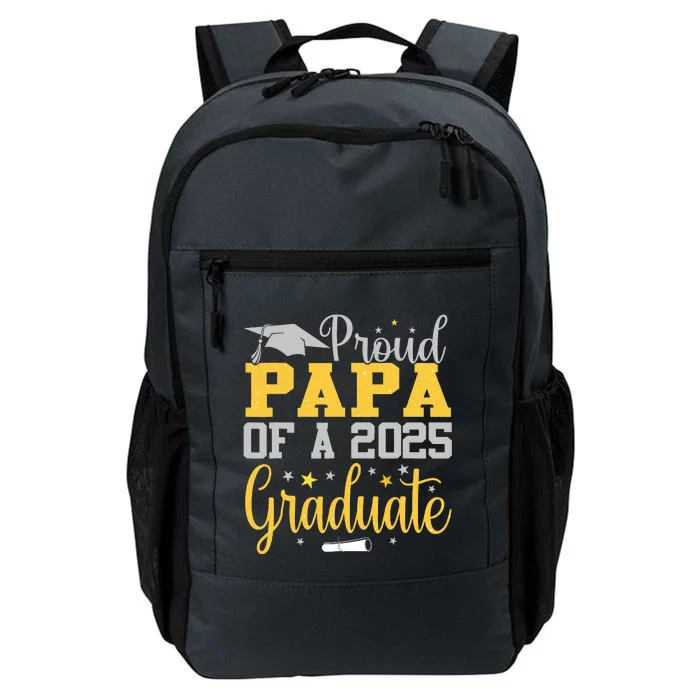 Proud Papa Of A 2025 Graduate Class Senior Graduation Daily Commute Backpack