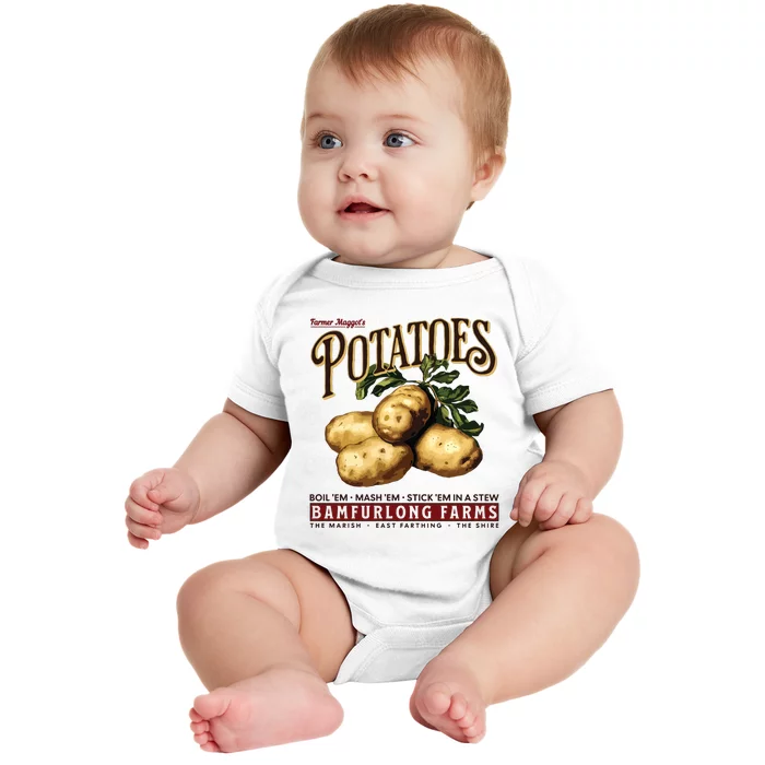 Potatoes Baby Bodysuit