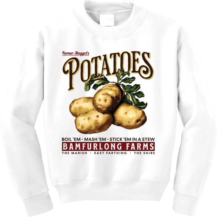 Potatoes Kids Sweatshirt