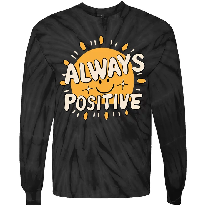 Positive Tie-Dye Long Sleeve Shirt