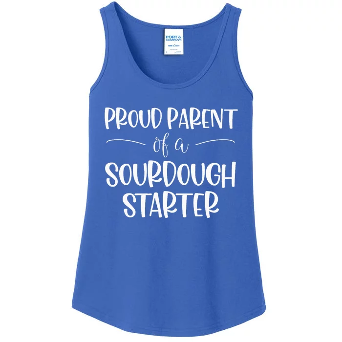 Proud Parent Of A Sourdough Starter Ladies Essential Tank