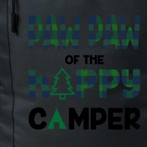 Paw Paw Of Happy Camper 1st Birthday Paw Paw Gift Daily Commute Backpack