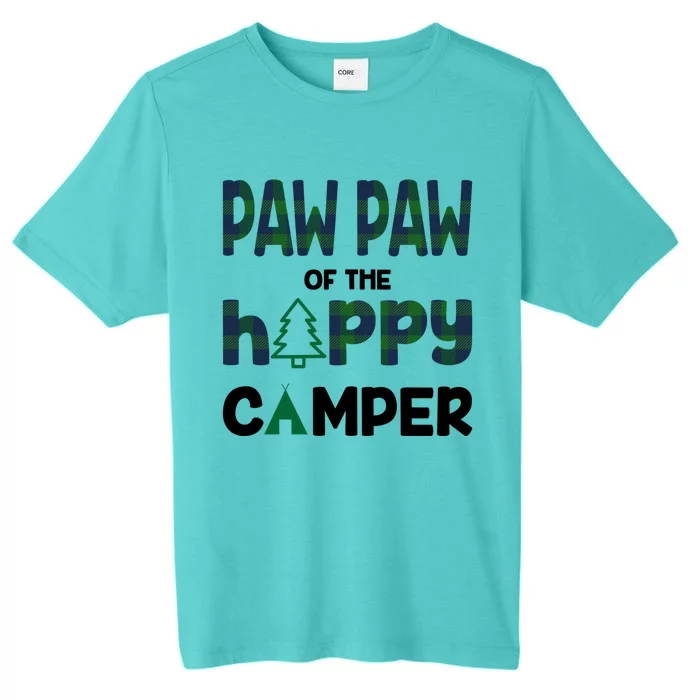 Paw Paw Of Happy Camper 1st Birthday Paw Paw Gift ChromaSoft Performance T-Shirt