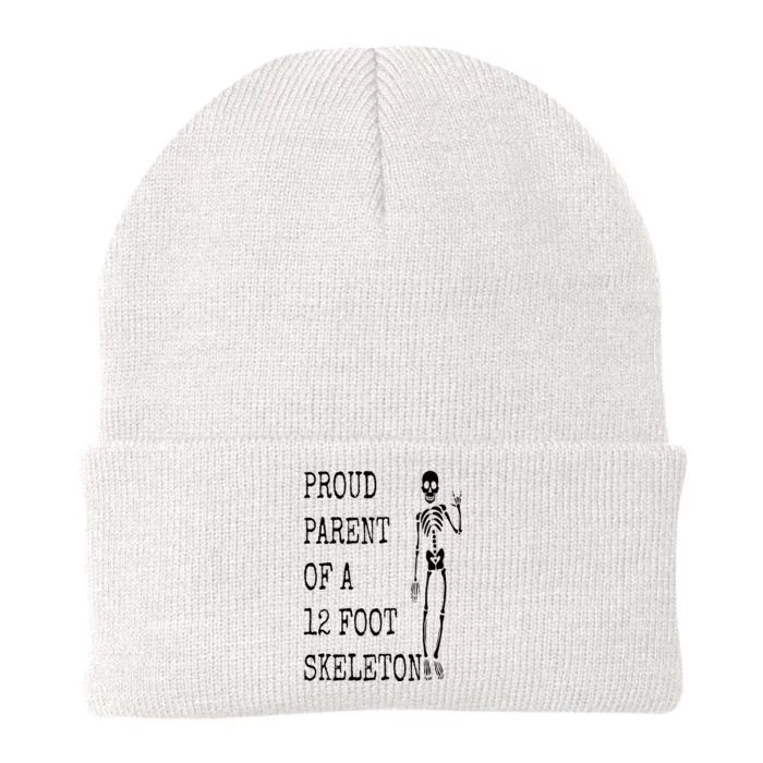 Proud parent of a 12 foot skeleton Knit Cap Winter Beanie