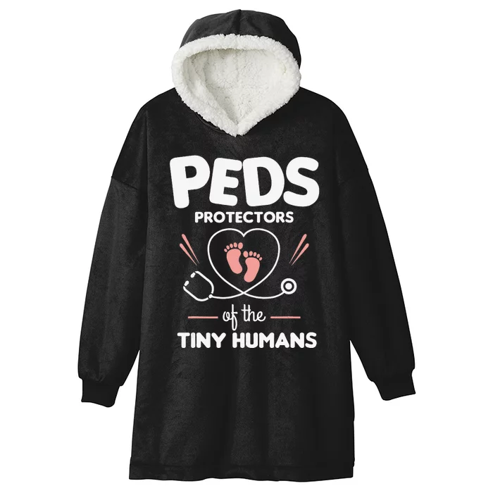 Peds Protectors Of The Tiny Humans Pediatrician Pediatrics Hooded Wearable Blanket