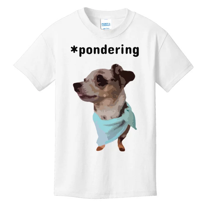 Pondering Kids T-Shirt