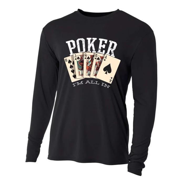 Poker Cooling Performance Long Sleeve Crew