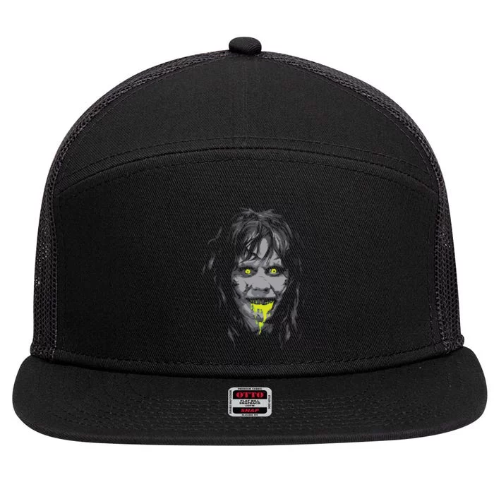 Possessed 7 Panel Mesh Trucker Snapback Hat