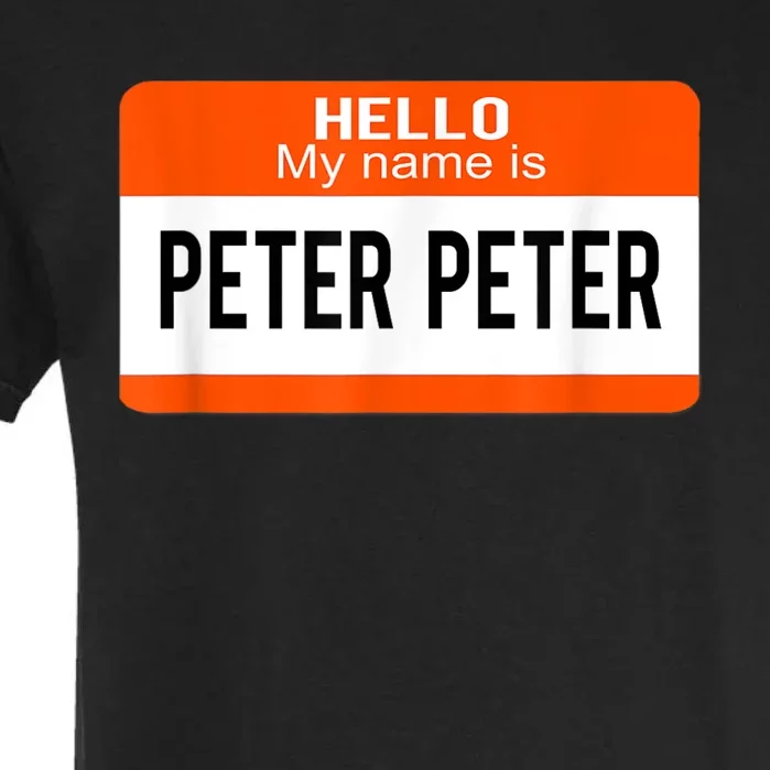 Peter Peter Pumpkin Eater Halloween Matching Couples Costume Garment-Dyed Heavyweight T-Shirt