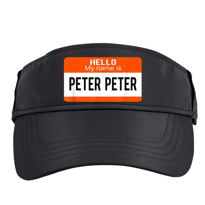 Peter Peter Pumpkin Eater Halloween Matching Couples Costume Adult Drive Performance Visor