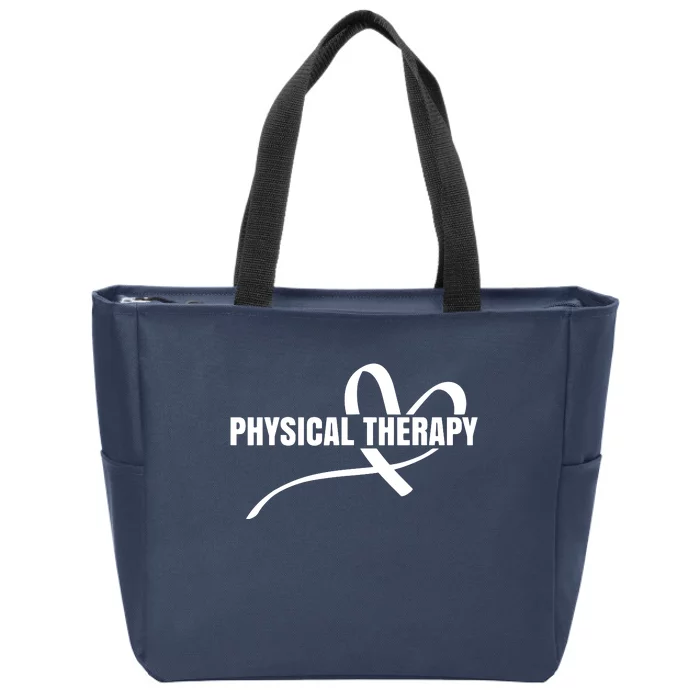 PTA Physiotherapy PT Therapist Love Physical Therapy Zip Tote Bag