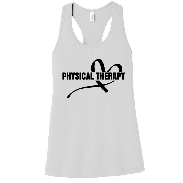 PTA Physiotherapy PT Therapist Love Physical Therapy Women's Racerback Tank