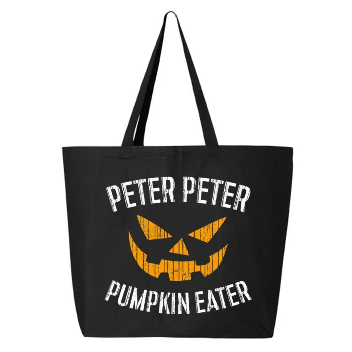 Peter Peter Pumpkin Eater Halloween Costume 25L Jumbo Tote