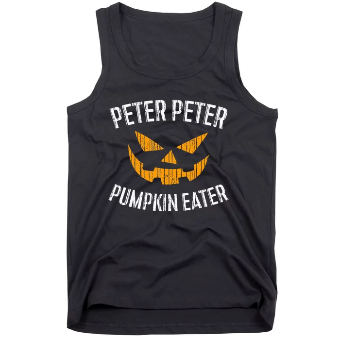 Peter Peter Pumpkin Eater Halloween Costume Tank Top