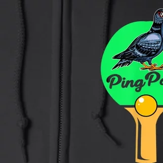 Pigeon Ping Pong Full Zip Hoodie