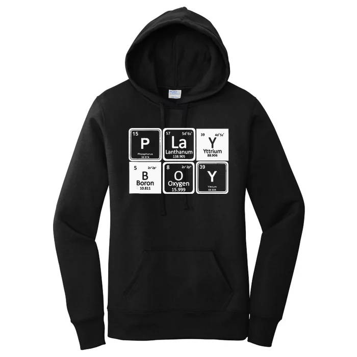 Play Periodic Profession Career Worker Women's Pullover Hoodie