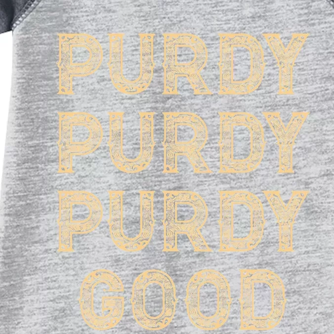 Purdy Purdy Purdy Good Meme Infant Baby Jersey Bodysuit