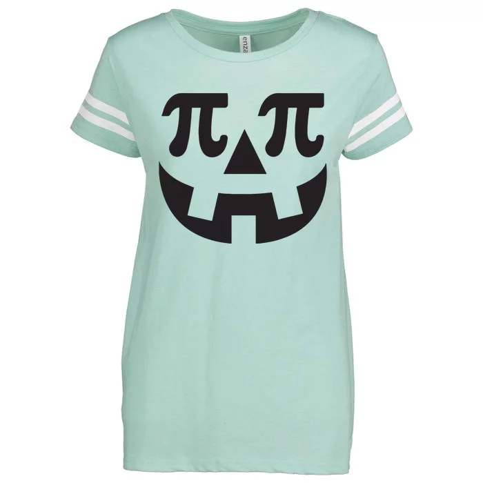 Pumpkin Pi Pie Shirts Punny Halloween Costume Math Pun Enza Ladies Jersey Football T-Shirt