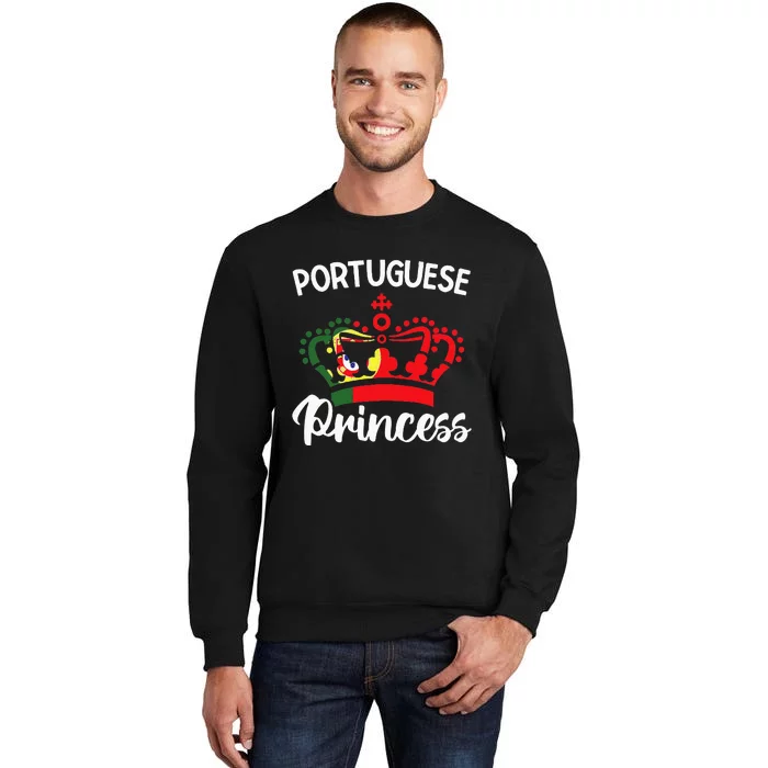 Princess Portugal Portuguese Tall Sweatshirt