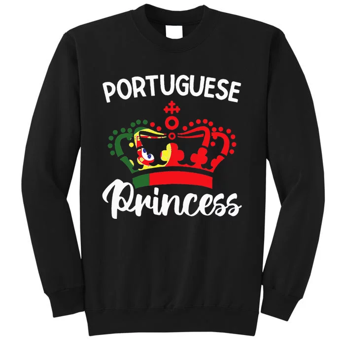 Princess Portugal Portuguese Tall Sweatshirt