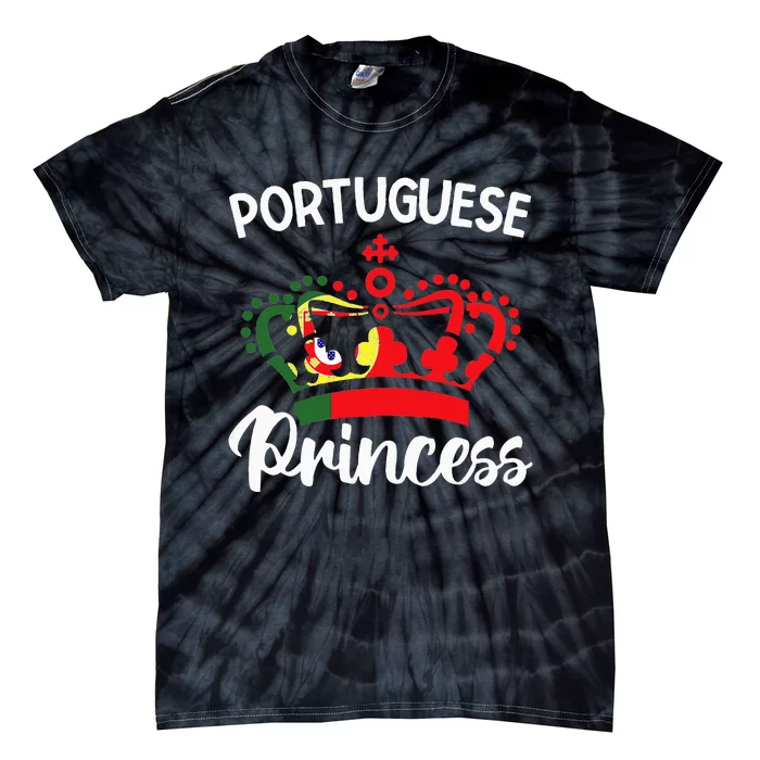 Princess Portugal Portuguese Tie-Dye T-Shirt