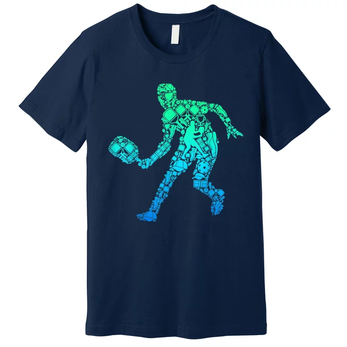 Pickleball Player Premium T-Shirt