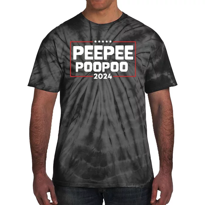 Pee Pee Poo Poo 2024 Tie-Dye T-Shirt