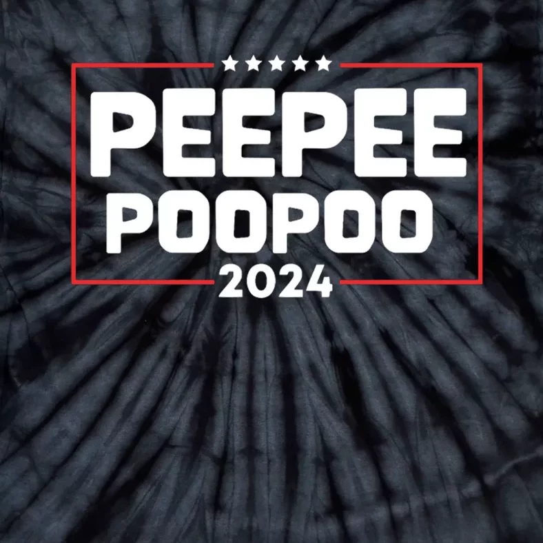 Pee Pee Poo Poo 2024 Tie-Dye T-Shirt