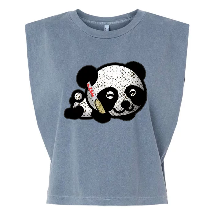 Punisher Panda Garment-Dyed Women's Muscle Tee