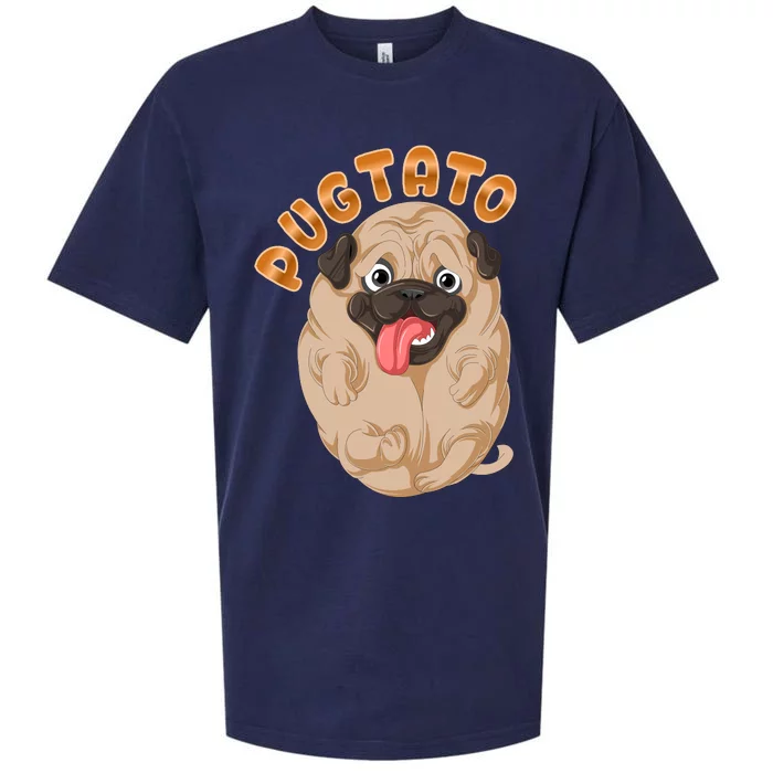 Pug Potato Pugtato Sueded Cloud Jersey T-Shirt