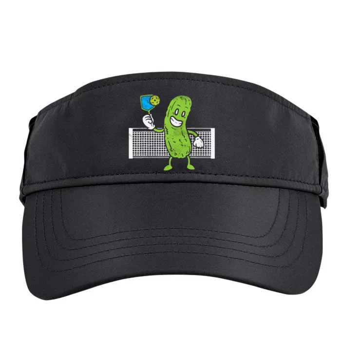 Pickle Playing Pickleball Funny Paddleball Gift Adult Drive Performance Visor