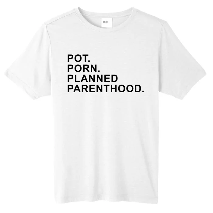 Pot Porn Planned Parenthood ChromaSoft Performance T-Shirt