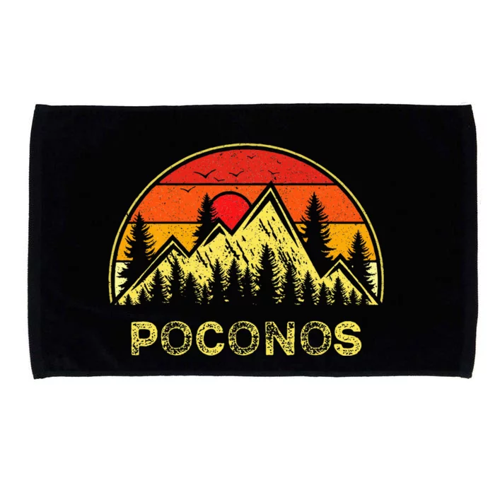 Poconos Pennsylvania Pa Mountains Hiking Souvenir Microfiber Hand Towel