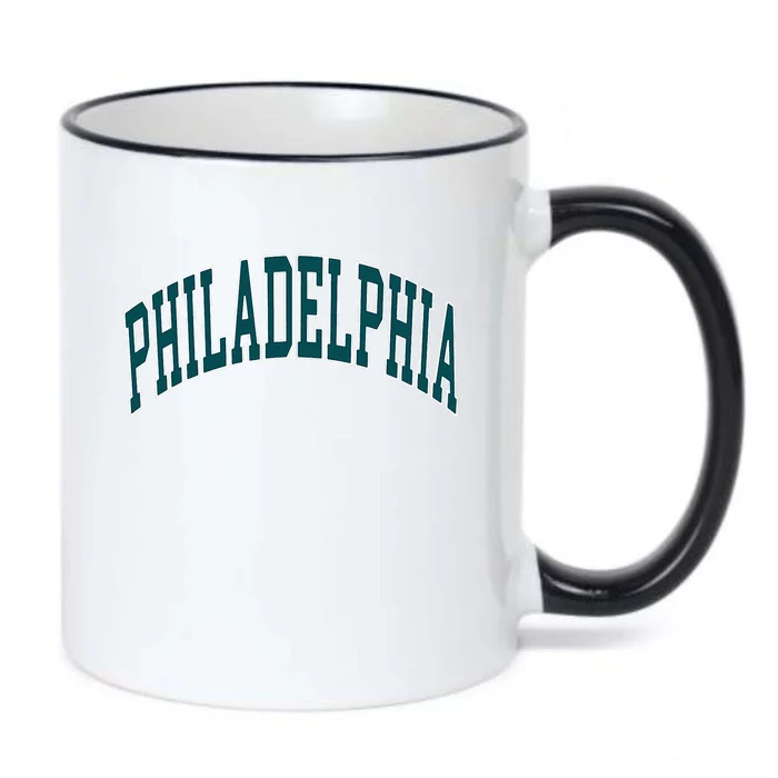 Philadelphia Pennsylvania Black Color Changing Mug