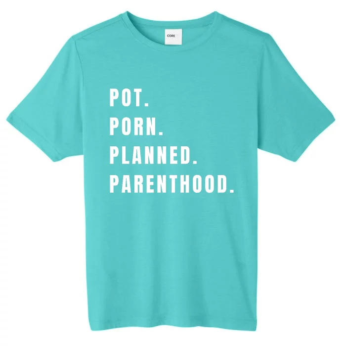 Pot Porn Planned Parenthood ChromaSoft Performance T-Shirt