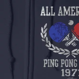 Ping Pong Full Zip Hoodie