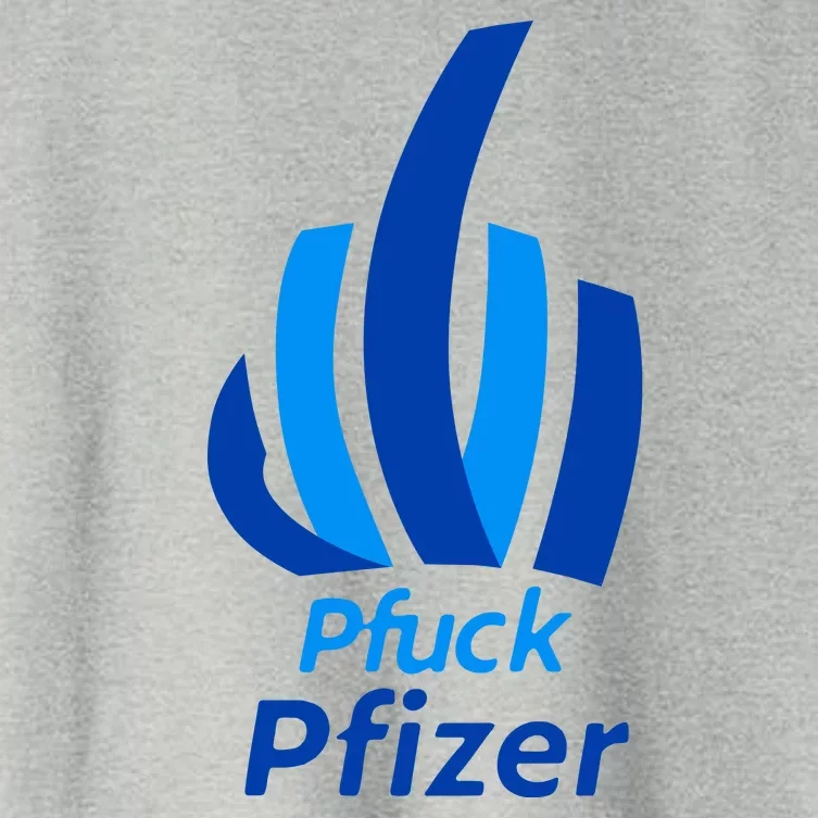 Pfuck Pfizer Women's Crop Top Tee