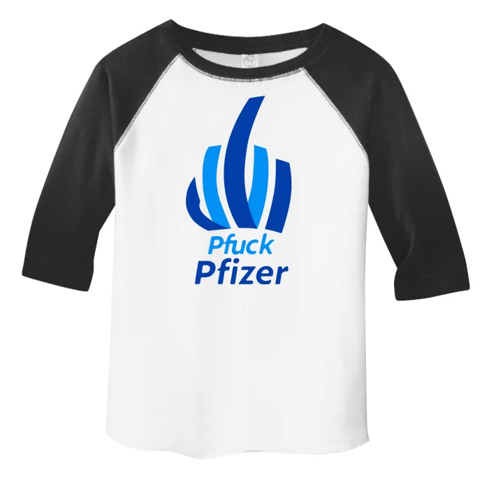 Pfuck Pfizer Toddler Fine Jersey T-Shirt