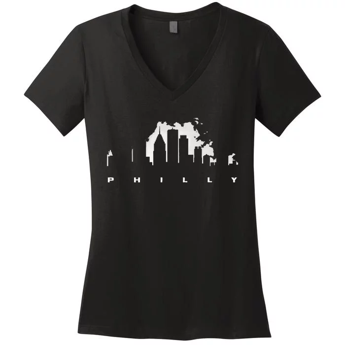 Philadelphia Pennsylvania Women's V-Neck T-Shirt