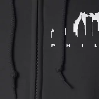 Philadelphia Pennsylvania Full Zip Hoodie