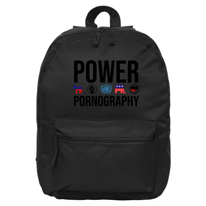 Porn16 - Power Porn 16 in Basic Backpack | TeeShirtPalace