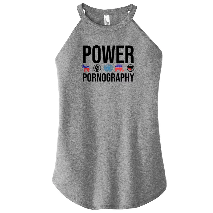 Power Porn Women’s Perfect Tri Rocker Tank