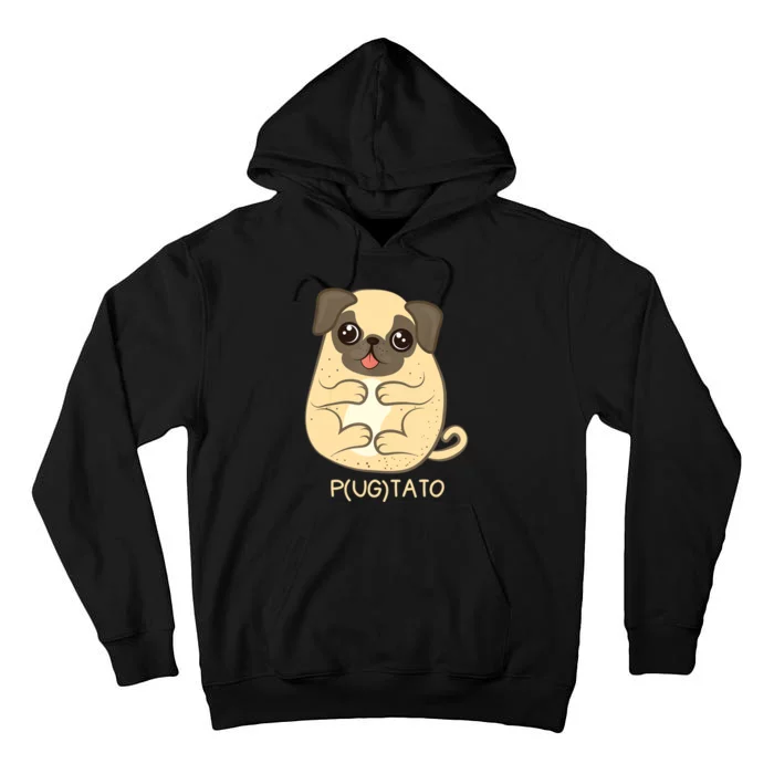 Pugtato Pug Potato Dog Lover TShirt Gift Tall Hoodie