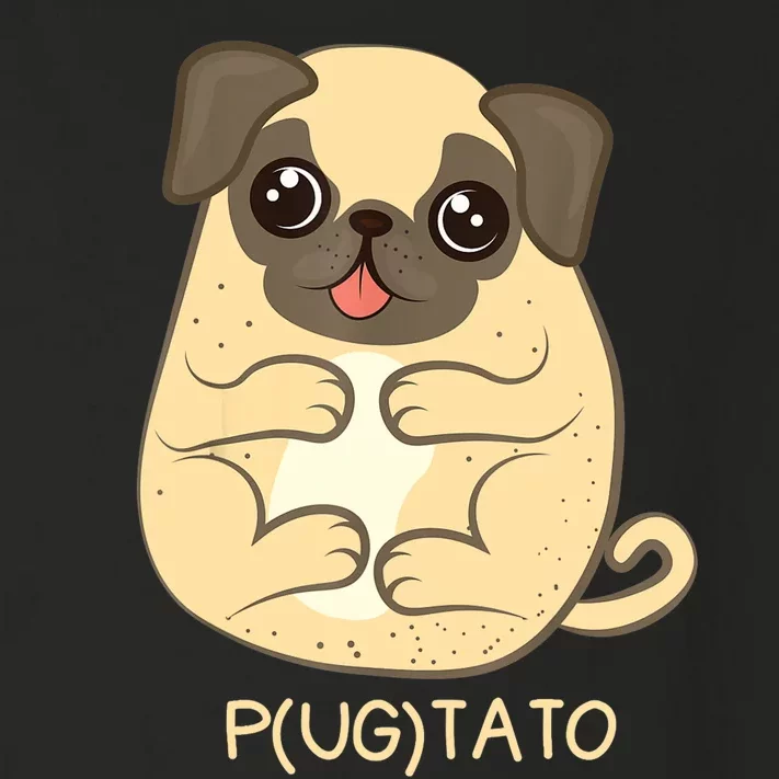 Pugtato Pug Potato Dog Lover TShirt Gift Toddler Long Sleeve Shirt